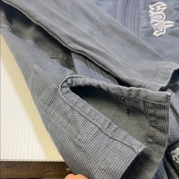 Venum Contender Brazilian Jiu-Jitsu Gi Size C1 Youth Gray Jacket Only BJJ - Picture 9 of 9